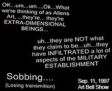 The ART BELL Famous radio Call Alien Earth Takeover Plans Disclosure